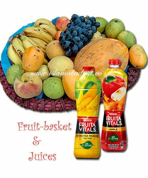 Fruit Basket with juices