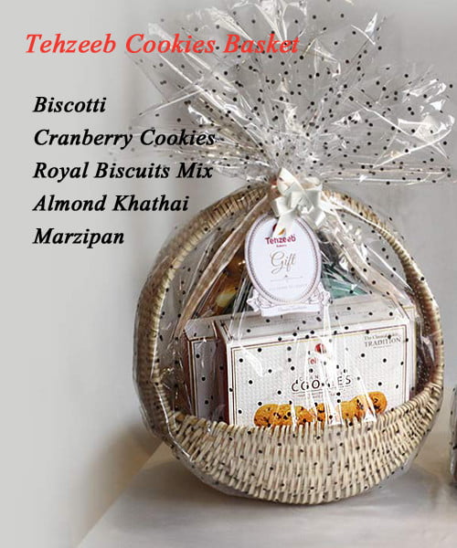 Tehzeeb Bakers Cane Gift Basket