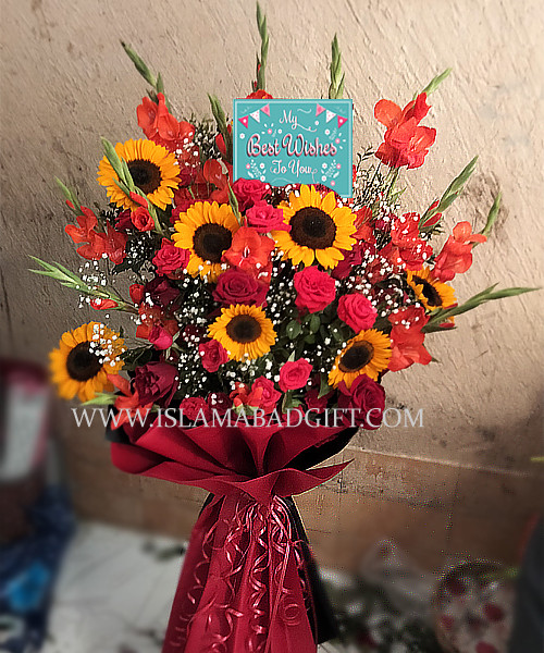 Sunflower arrangments